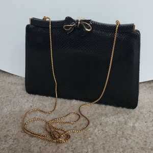 JUDITH LEIBER Black Clutch